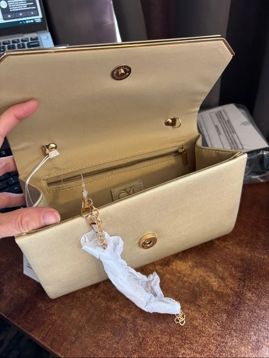 Christian LaCroix Madison Clutch with Detachable Chain - Picture 5 of 10